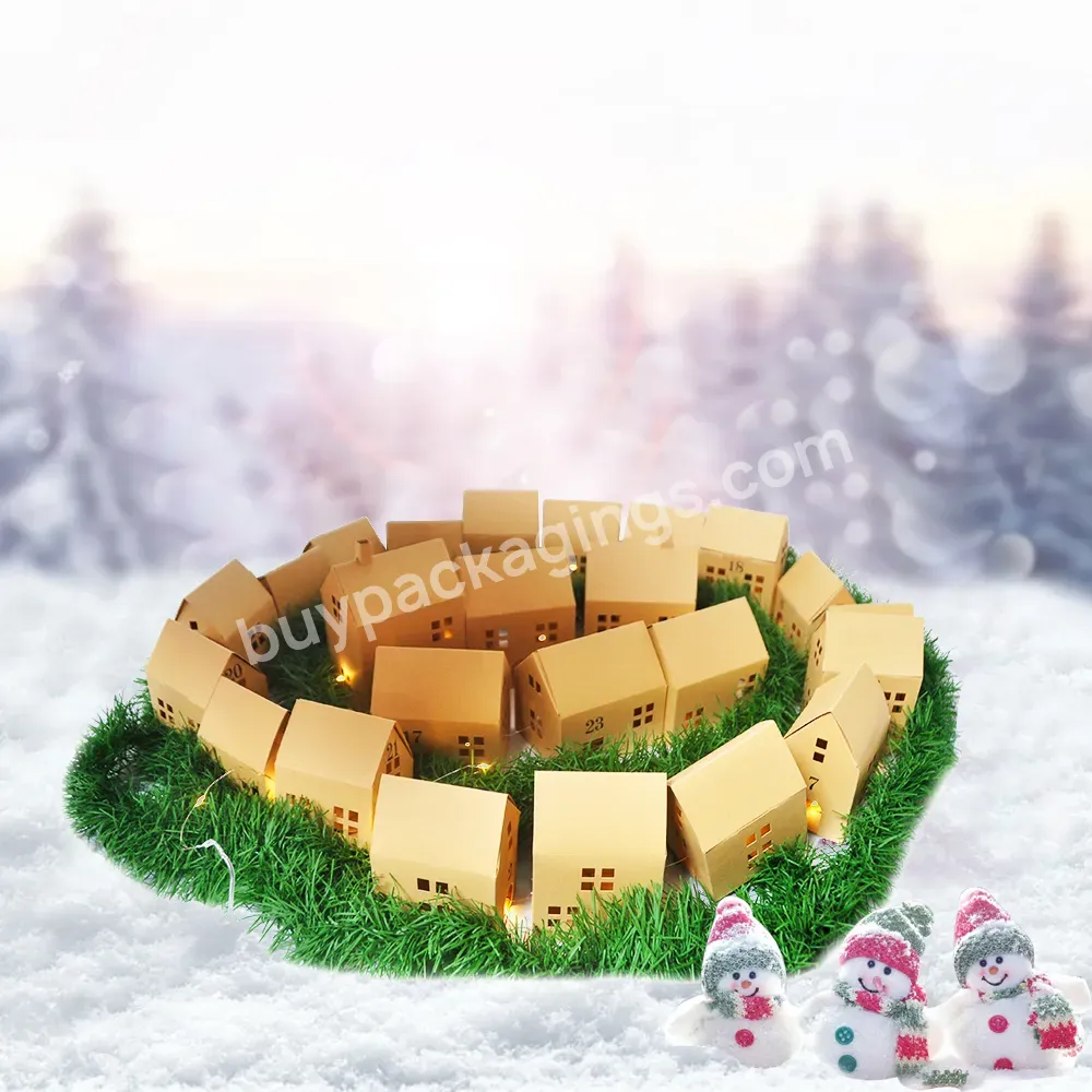 Free Sample Custom Bear Advent Calendar Calendrier De L'avent Carton