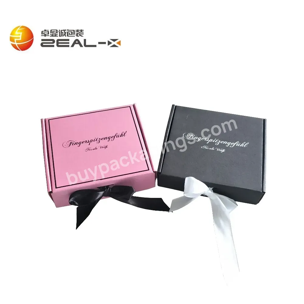 Free Sample Custom Logo Luxury Shoes Gift Box Packaging Cosmetic Corrugated Paper Shipping Box