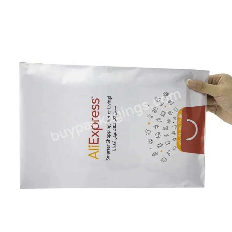 Free Sample Custom Logo Recycled Branded Polybag Polybags Wholesale Ship Mail Bag Polymailer Bag Handle With Logo