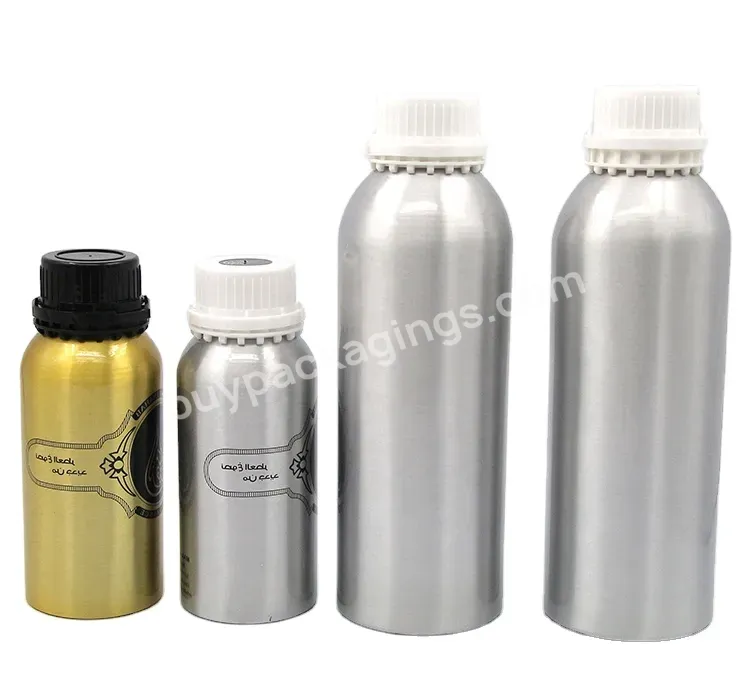 Free Sample Custom Wholesale 50ml 100ml 250ml 500ml 1000ml 1l Aluminum Essential Oil Bottle With Tamperproof Cap