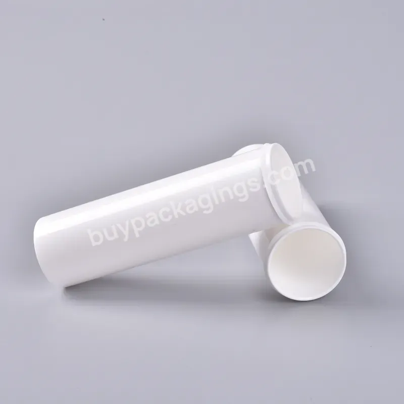 Free Sample Empty Round Plastic Pp 99mm Height Effervescent Vitamin C Tablets Tube With Silica Gel Top From China Manufacturer