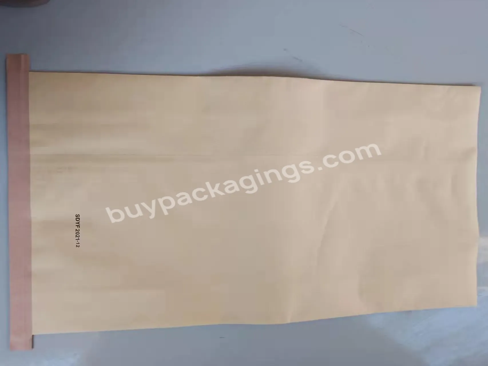 Free Sample Fertilizer Bag 50kg Fertilizer Packing Bags Kraft Paper Bag