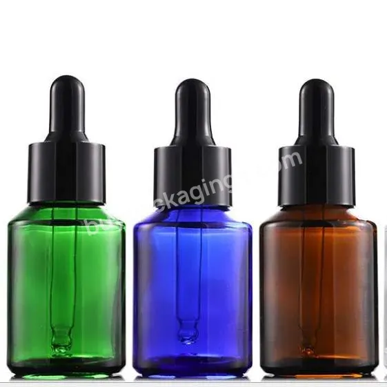 Free Sample Flat Sloping Shoulder Colors Bottle Glass European Dropper Glass Bottles 10ml Amber Glass Essential Oil Bottle