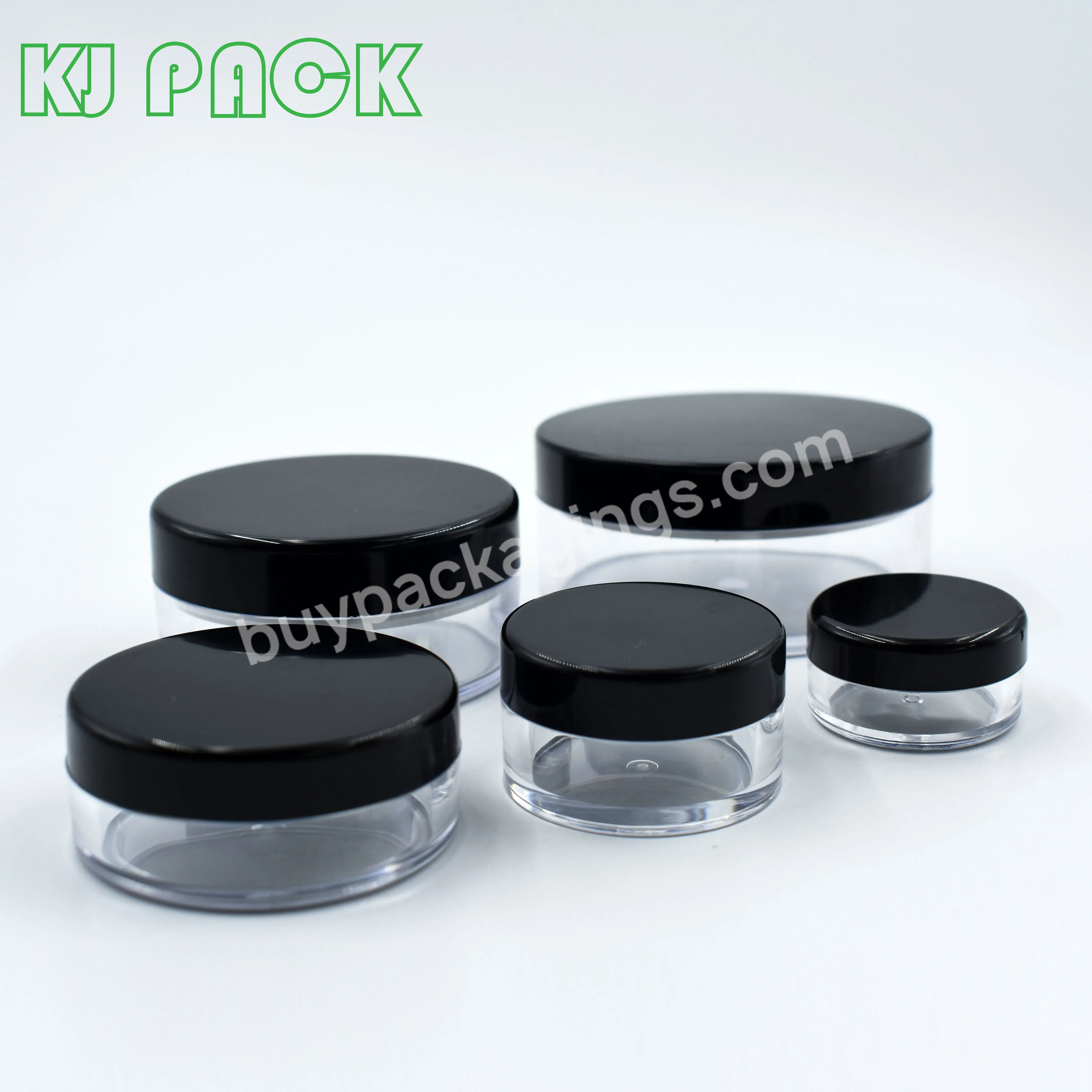 Free Sample Loose Powder Jar With Sifter Cosmetics Container Small Size Powder Packaging Case