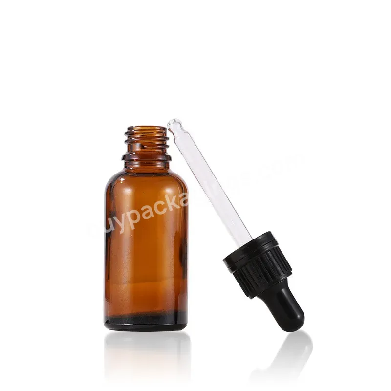 Free Sample Mini Glass Essential Oil Bottle For Cosmetic With Dropper Cap