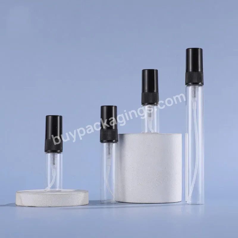 Free Sample Perfume Sample Bottle 1ml 2ml 3ml Perfume Essential Oil Roller Glass Bottles With Wooden Cap