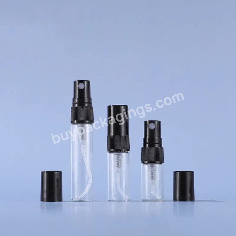 Free Sample Perfume Sample Bottle 1ml 2ml 3ml Perfume Essential Oil Roller Glass Bottles With Wooden Cap