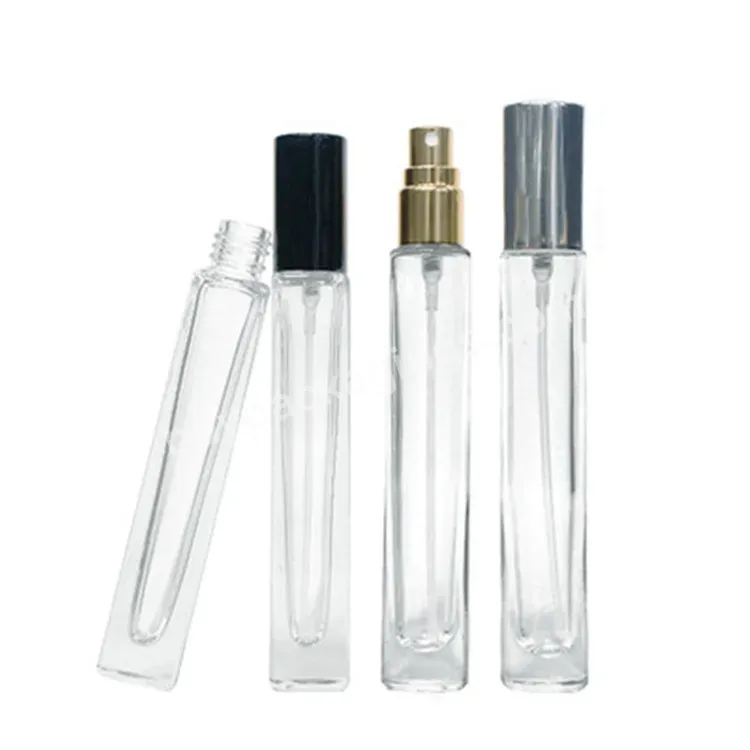 Free Sample Popular Clear Tube 10ml Glass Spray Empty Perfume Bottles Vial Glass Bottle