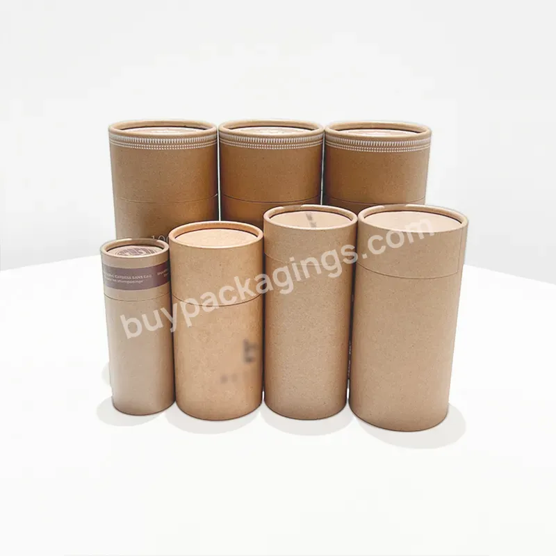 Free Sample Recycled Round Paper Tube Packaging Box Custom Logo Cardboard Gift Cylinder Packaging - Buy Round Paper Tube Box,Cylinder Tube Packaging,Recycled Cardboard Tubes.