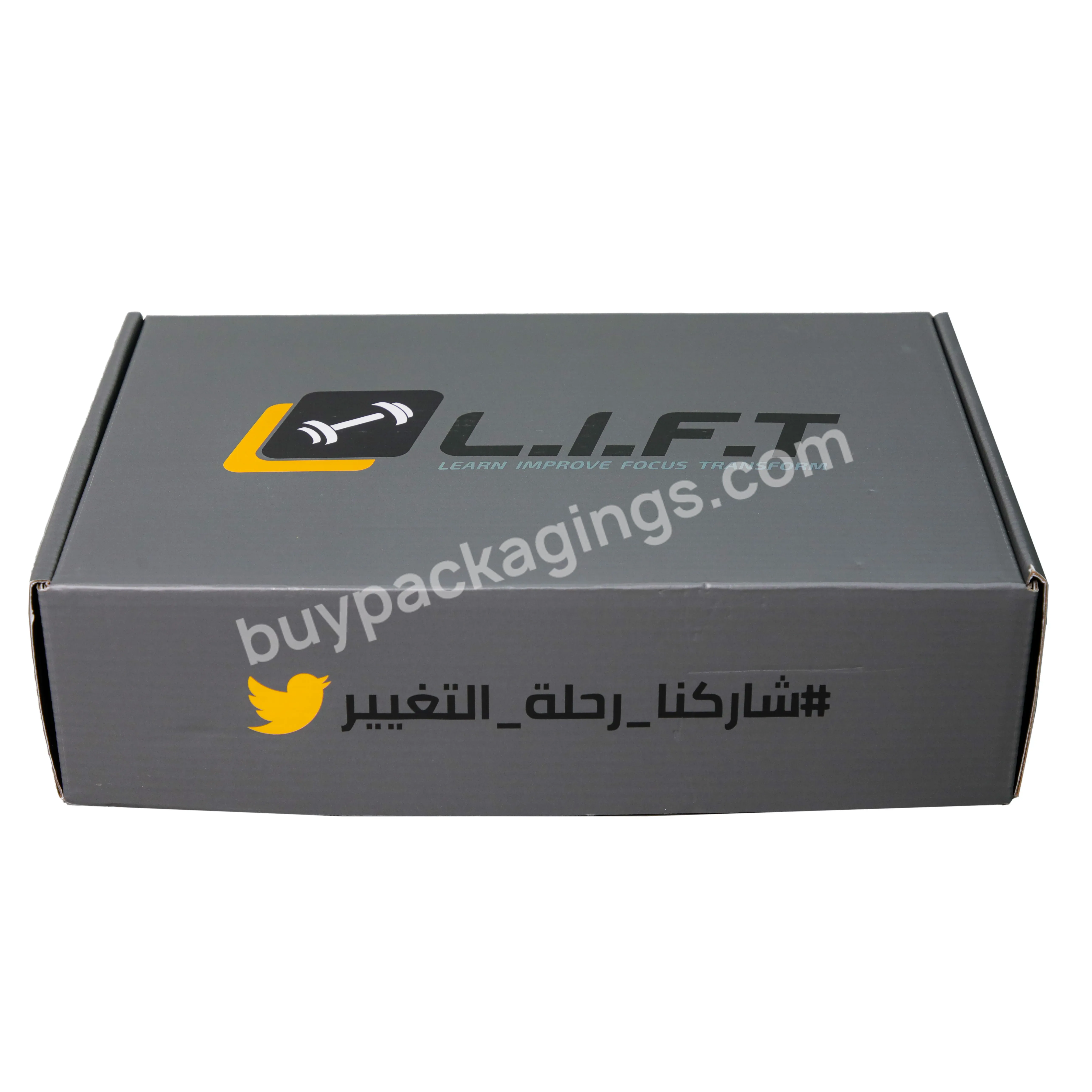 Free Sample Spot Uv Custom Luxury Sending Cardboard Corrugated Mailer Shipping Box Carton