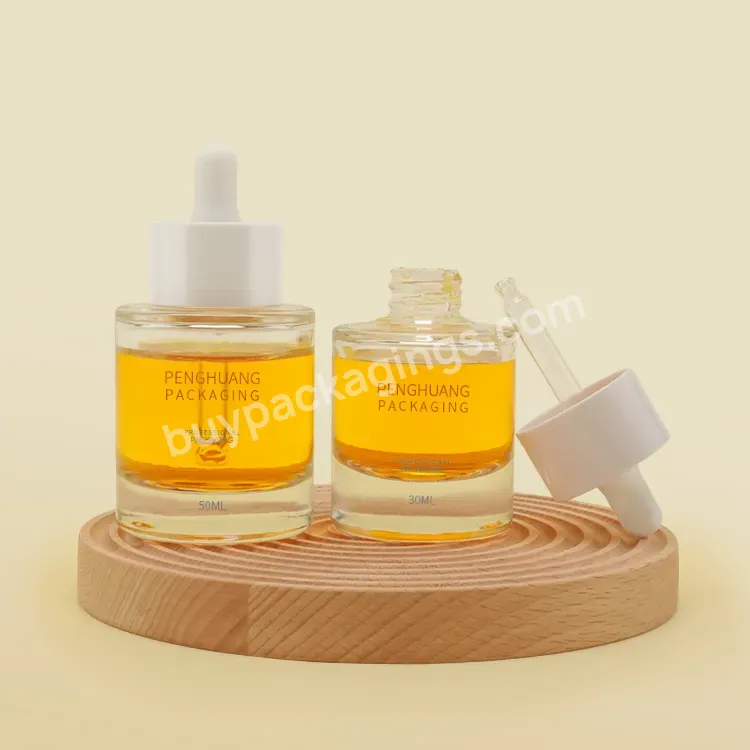 Free Sample Support Custom Stock 30ml Serum Bottle Cosmetic Packaging Essential Oil Glass Serum Bottle - Buy Serum Bottle 30ml 50ml,Glass Dropper Bottle,Empty Essential Oil Bottle.