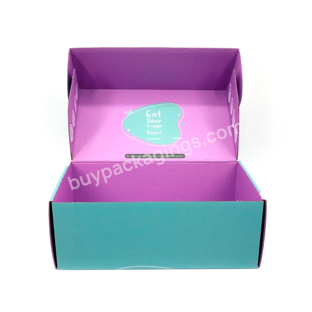 Free Sample Wholesale Fashion Pink Gift Logo Custom Design Packaging Mailer Corrugated Paper Foldable Box For Cosmetic