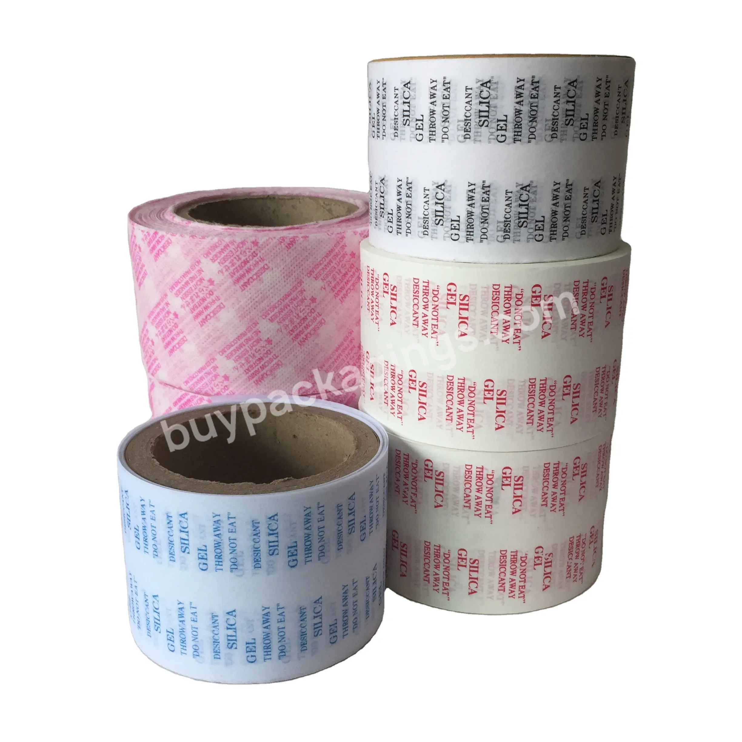 Free Sample Wholesale Mould Proof Silica Gel Desiccant Pack Absorbent Non Woven Desiccant Paper