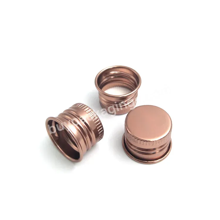 Free Samples 18mm 20mm 24mm 28mm Bottle Screw Caps Copper Aluminum Cap