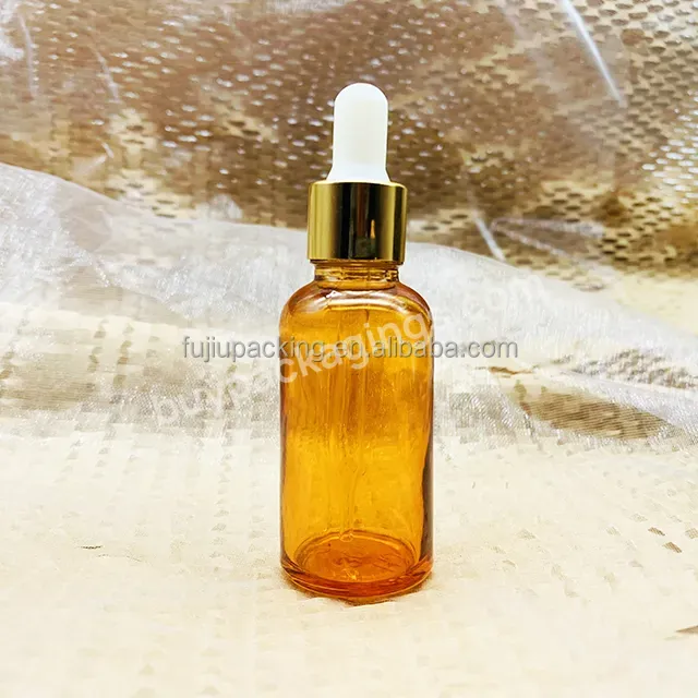 Free Samples Matte Frosted Orange Yellow Glass Dropper Bottle 5ml 10ml 15ml 20ml 30 Ml 50ml 60ml 100ml For Essential Oil