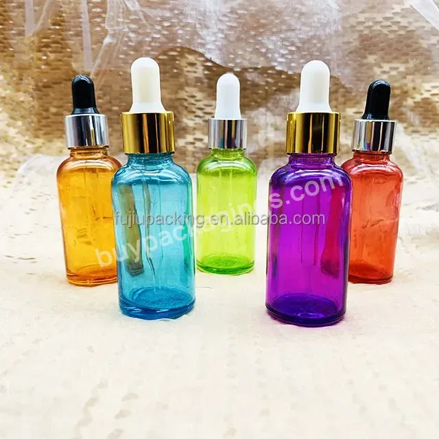 Free Samples Matte Frosted Orange Yellow Glass Dropper Bottle 5ml 10ml 15ml 20ml 30 Ml 50ml 60ml 100ml For Essential Oil