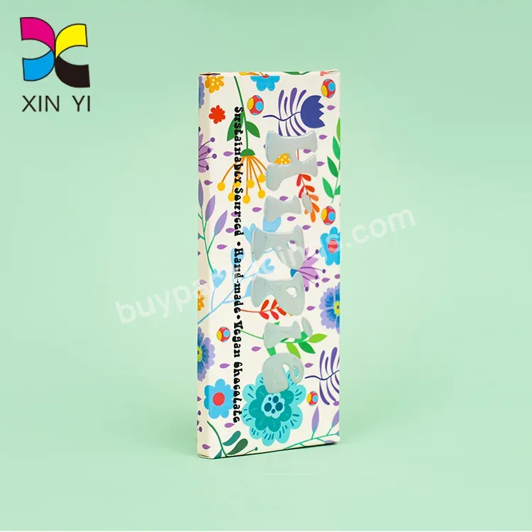 Free Samples Wholesale Good Quality Chocolate Bar Boxes Packaging Holographic