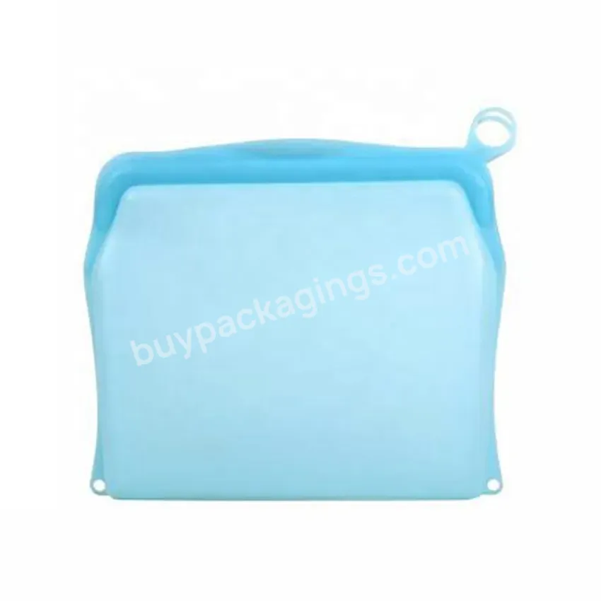 Fresh Fridge Food Preservation Bag,Reusable Silicone Food Storage Bag Logo