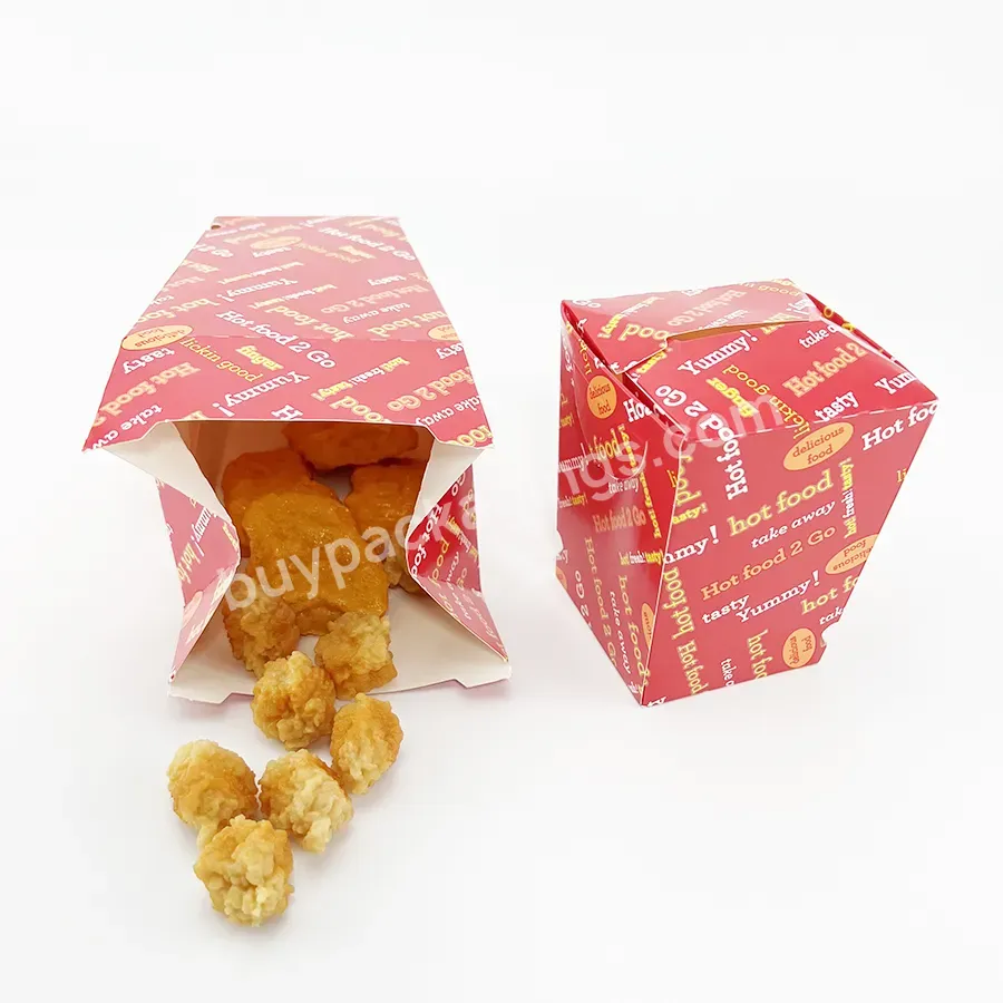 Fried Chicken Box Packaging Custom Fried Chicken Takeaway Box Hamburger Paper Box