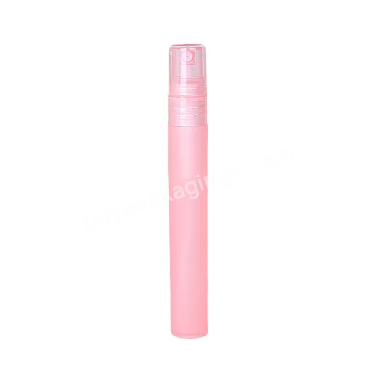 Frost Pink Plastic Perfume Pen Spray Bottle 10ml