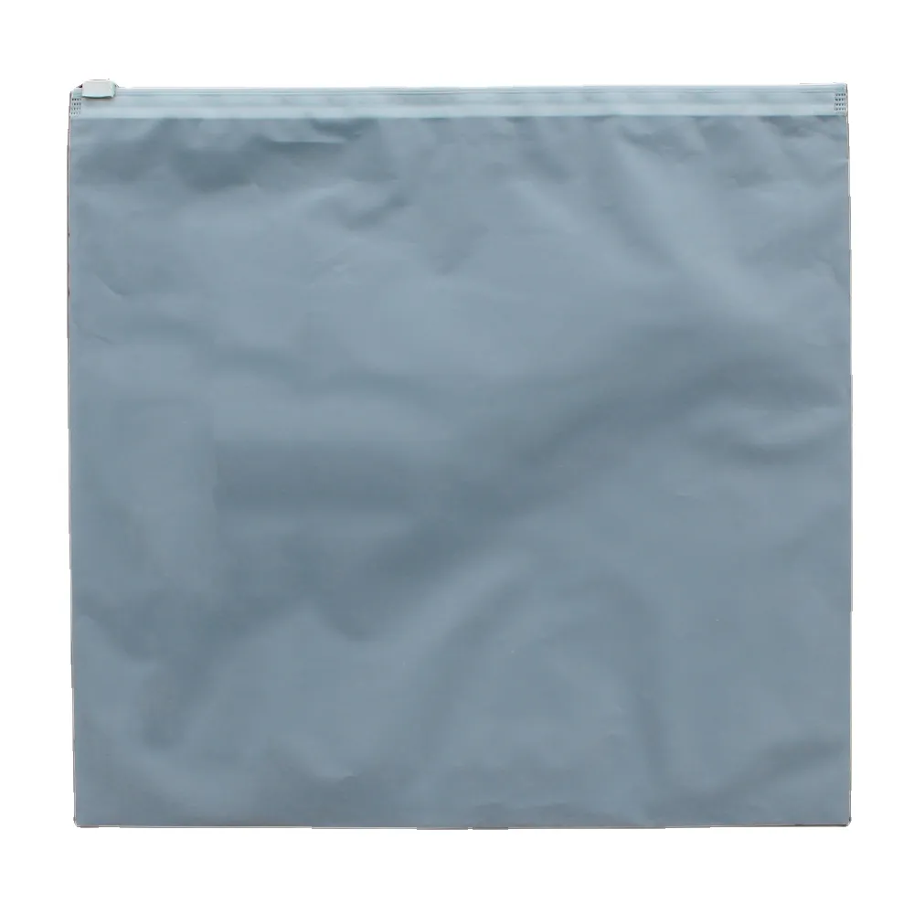 Frosted biodegradable compostable zip Lock packing bag