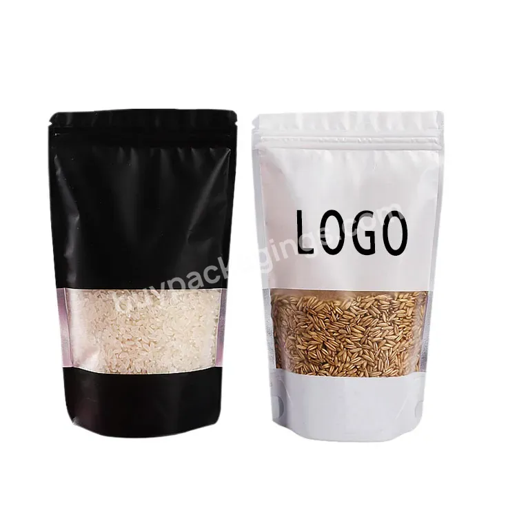 Frosted Color Aluminum Self-sealing Bag High-end Food Self-sealing Standing Packaging Bag