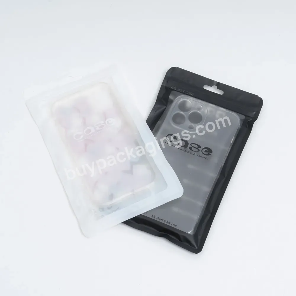 Frosted Plastic Bag Retail,Ziplock Small Bag,Phone Case Packaging Bag