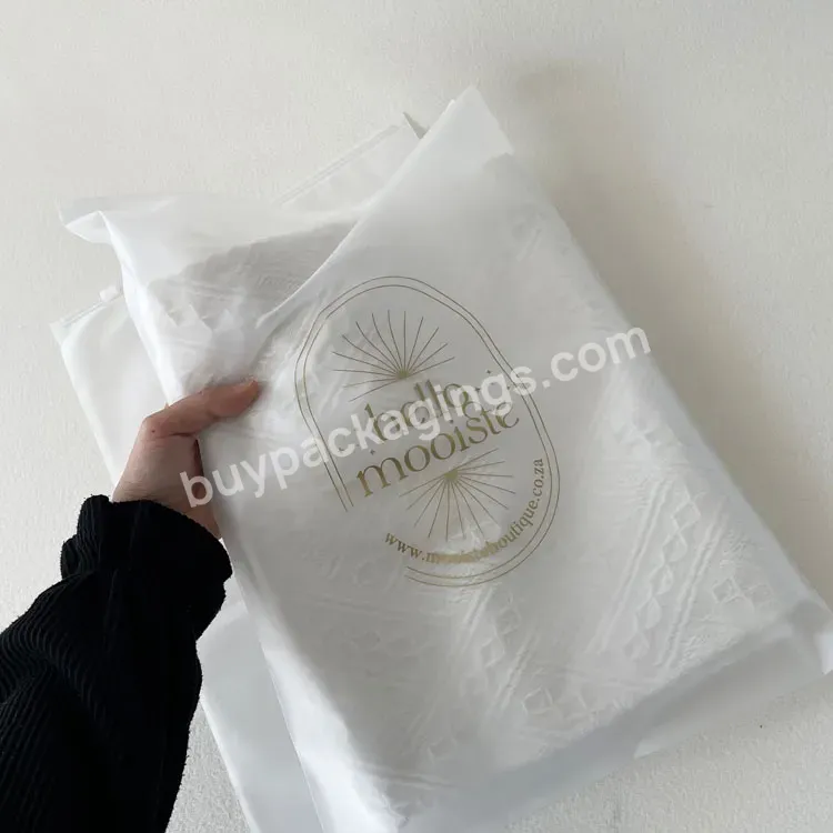 Frosted Plastic Bag With Zipper For Clothing Zip Bag Resealable Plastic Bags For Clothing Packaging