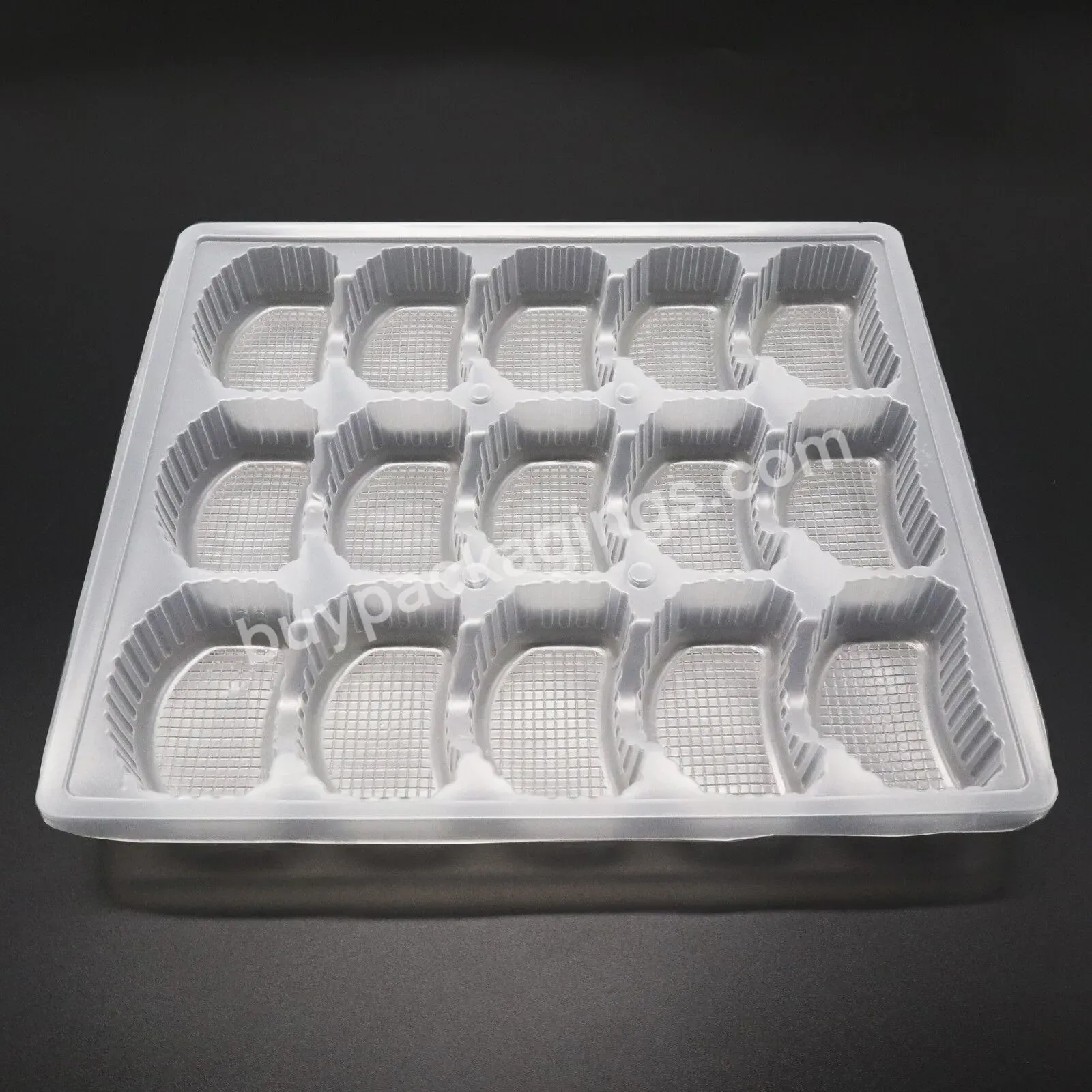 Frozen Dumpling Packaging Tray Food Grade Pp Dumplings Takeaway Plastic Disposable Blister