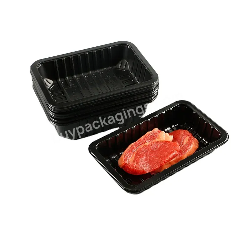 Frozen Fish Meat Vegetables Eco Friendly Plastic Packaging Tray