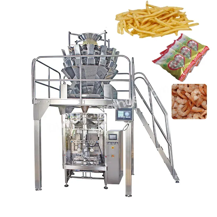 Frozen Fresh Fries Potato Fish Tomato Dried Meat Packing Machine Automatic Fresh Fruit And Vegetable Packing Machine - Buy Zen Food Multihead Weigher,Food Packaging Machines,Vertical Packaging Machines.