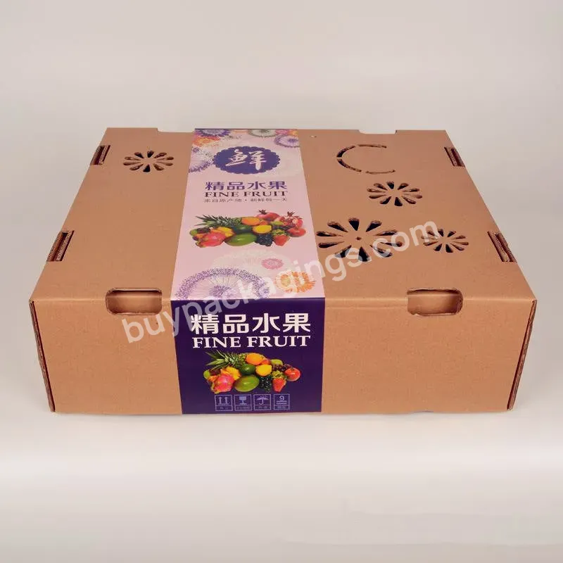 Fruit And Vegetable Packaging Box