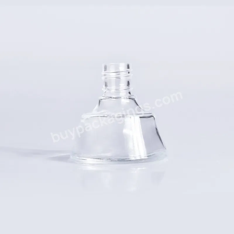 Fts Empty 50ml 100ml 150ml 200ml Round Reed Diffuser Glass Bottle Aroma Glass Bottle With Lid