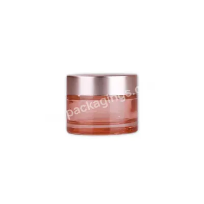 Fts High Quality Luxury Cosmetic Glass Containers Rose Gold Eye Face Cream Jars For Cosmetics - Buy High Quality Luxury,Cosmetic Glass Containers Rose Gold,Eye Face Cream Jars For Cosmetics.