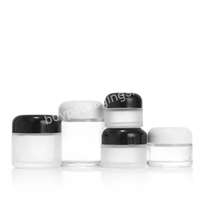 Fts New Products Glass Waist15 20 30 50 60 Gram Skin Cream Jar Empty Cosmetic Jars