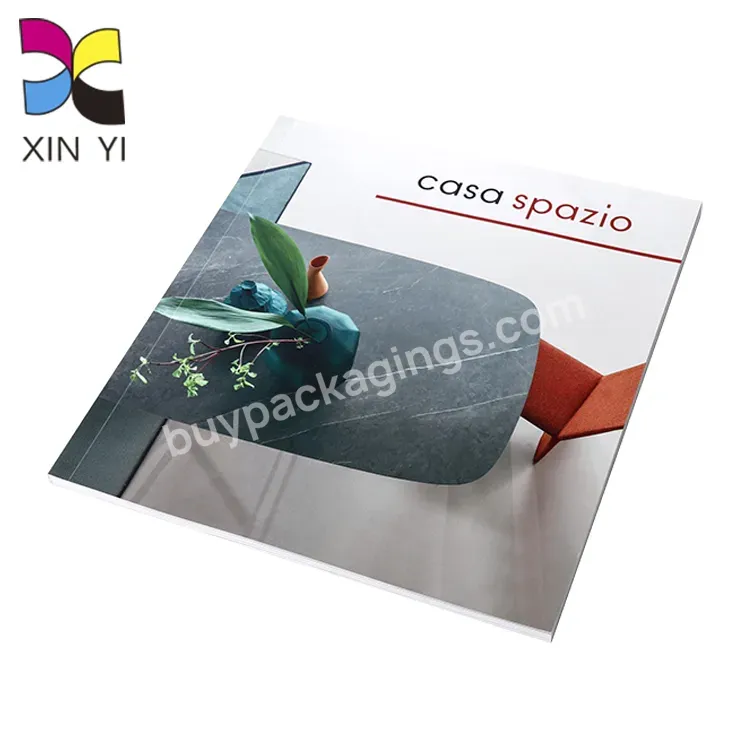 Full Color Photo Book Printing Perfect Binding Coffee Table Books Softcover Book Custom