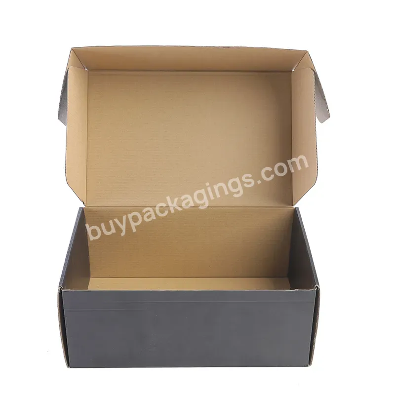 Full Color Printing Black Gift Packaging Paper Box