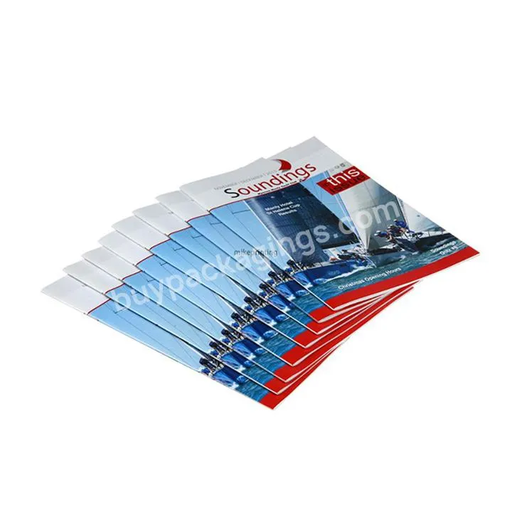 Full Color Softcover Book Cheap Magazine Printing