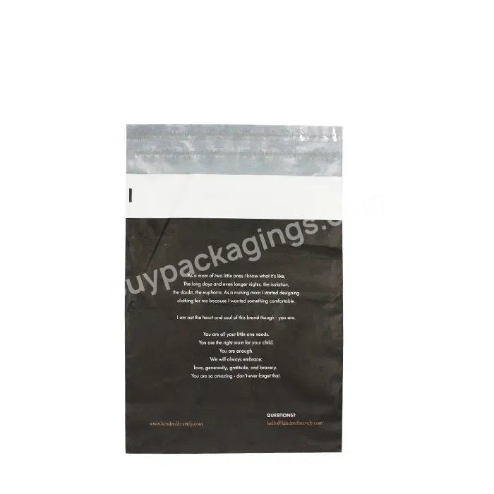 Full Printed Logo Poly Mailer Recyclable Mailing Bag Clothing Packaging Bags