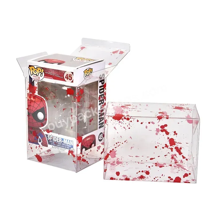 Funko Pop Vinyl Protector Auto Lock Tab Transparent Protector Case Funko Pop Pvc Packaging Box