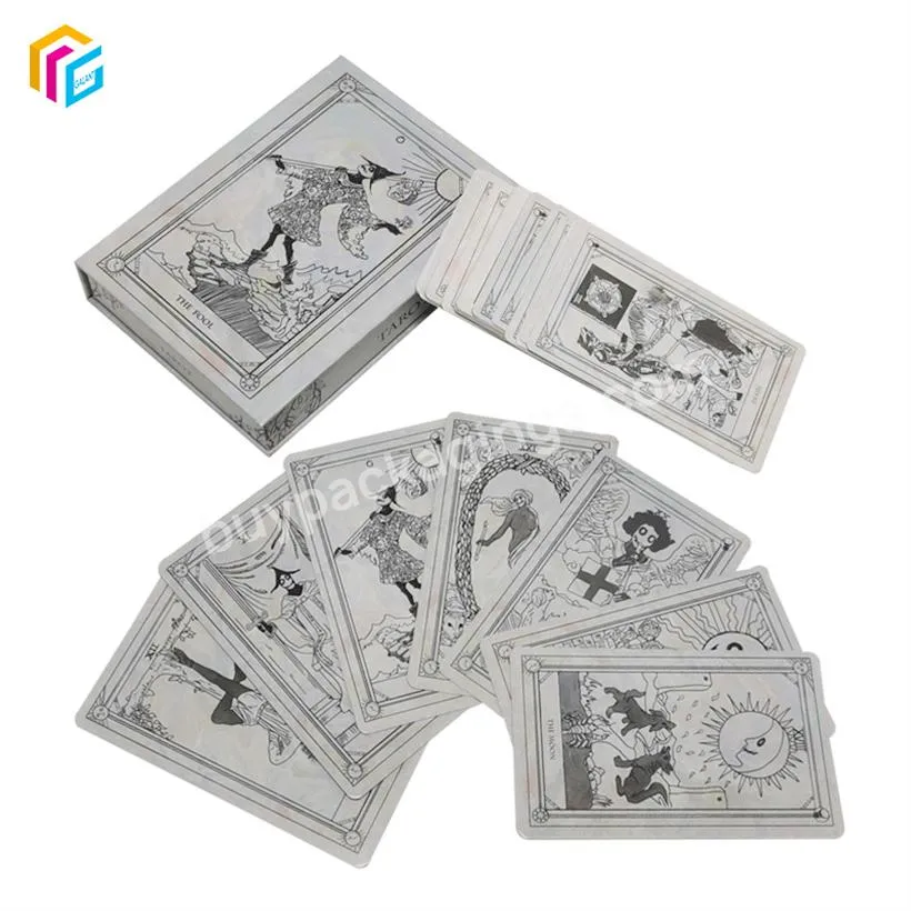 Future Telling Fortune Telling Cards Games tarot spanish cartas del tarot en espanol dropshipping tarot