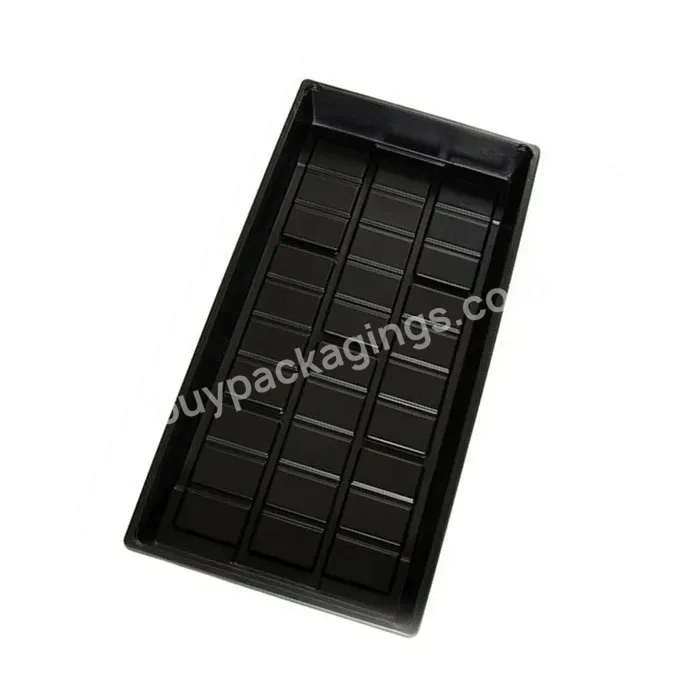 Garden Black Plastic Ps Plant Pot Nursery Flat Tray - Buy Plastic Nursery Propagation Trays,High Quality Garden Ps Plant Pot Nursery Flat Tray,Custom Blister Plastic Plant Pot Nursery Flat Tray.