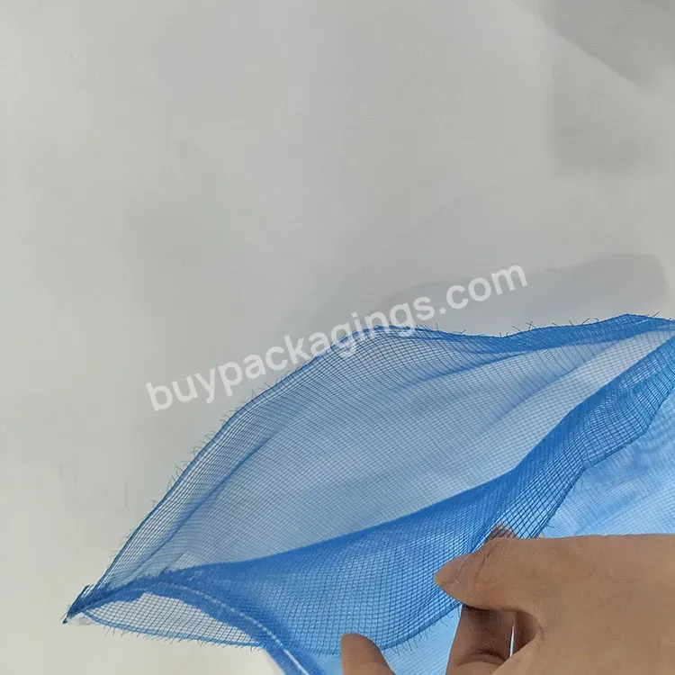 Garlic Bags Hdpe Mono Filament Bags With Label