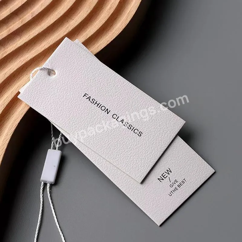 Garment Hang Recycled Kraft Logo Enamel Pet Id Rfid Jewellery  Printable Uhf Paper Tags For Products