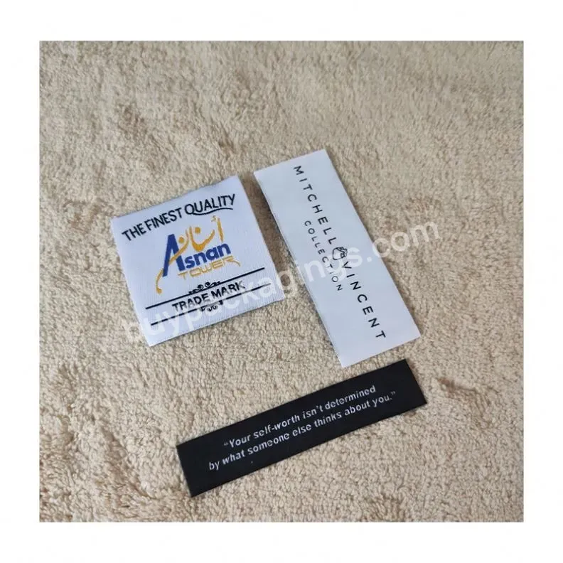 Garment Label Custom Personalized Woven Label Fabric Label To Mark Your Clothes