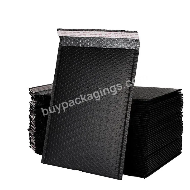 Gdcx Air Padded Poly Bubble Mailers Polybags Film Bubble Envelope Black Mailed Bags Shockproof Poly Bubble Mailer Envelope Bag