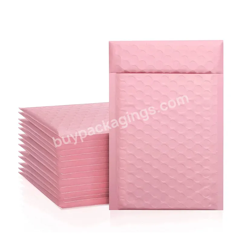 Gdcx Customised Baby Pink Bubble Mail Bag With Logo Envelope Mailers Hot Pink Bubble Mailer Pink Bubble Mailers Pink Custom Logo