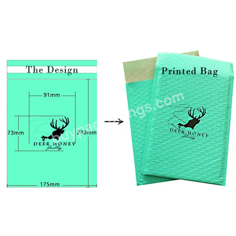 Gdcx Padded Bubble Mailing Tearproof Express Mailer Bubble Packing Bag Foam Mail Bags Poly Bubble Mailers Packaging Bag