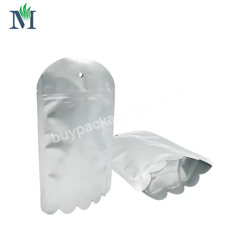 Ghost Shape Special Die Cut Plastic Package Pouch Aluminum Stand Up Film Bags 5 Gallon Mylar Bags Moisture Proof Eco-friendly