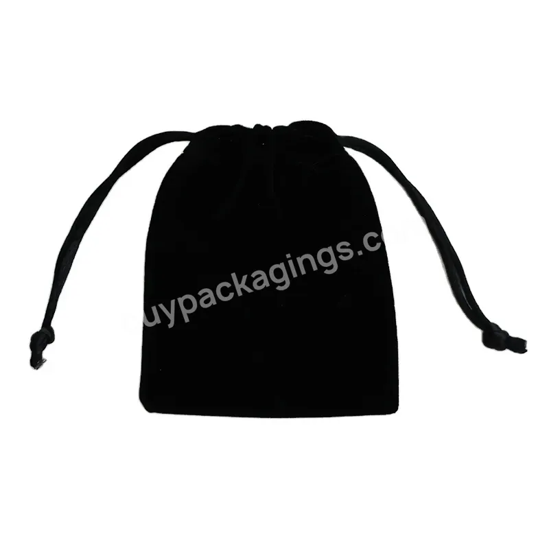 Gift Bag Eco Friendly Custom Small Printed Clothes Packaging Plastic Shopping Bags Non Woven Nylon Satin Drawstring Bag